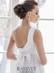Свадебное платье Шанти. Силуэт Прямое, Греческий. Цвет Белый / Молочный. Вид 6