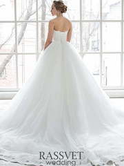 Свадебное платье Антарас. Силуэт Пышное. Цвет Белый / Молочный. Вид 2