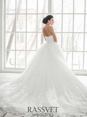 Свадебное платье Всеслава. Силуэт Пышное. Цвет Белый / Молочный. Вид 2