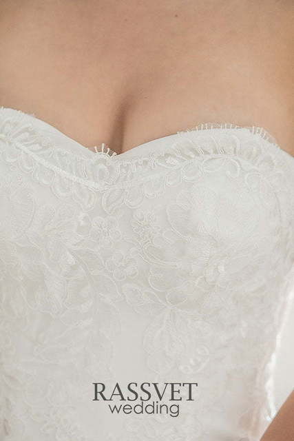 Свадебное платье Всеслава. Силуэт Пышное. Цвет Белый / Молочный. Вид 5