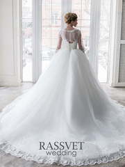 Свадебное платье Хлоя. Силуэт Пышное. Цвет Белый / Молочный. Вид 2