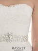 Свадебное платье Майя 2. Силуэт Рыбка. Цвет Белый / Молочный. Вид 4