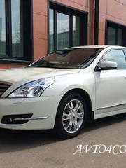 Ниссан Теана белого цвета до 4 чел. от Avto4corp 1