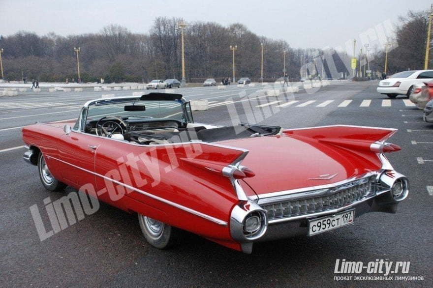 Кадиллак Флитвуд кабриолет до 4 чел., 1959 г. от Limo City 3