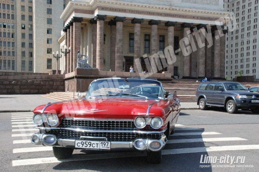 Кадиллак Флитвуд кабриолет до 4 чел., 1959 г. от Limo City 9