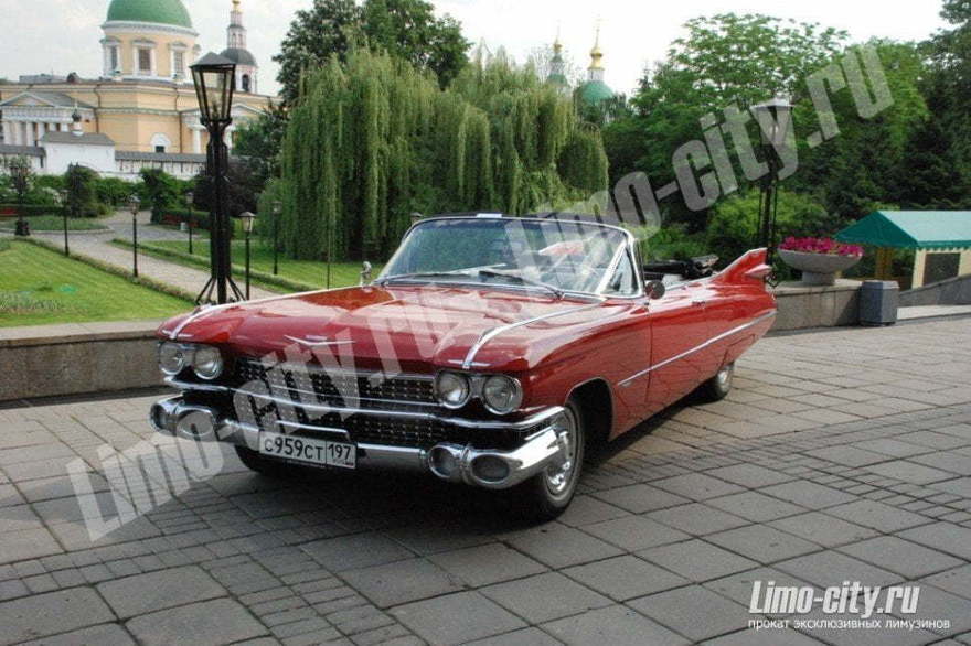 Кадиллак Флитвуд кабриолет до 4 чел., 1959 г. от Limo City 10