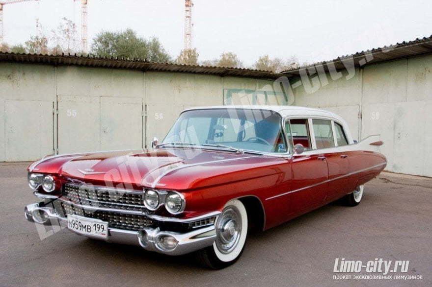 Кадиллак Флитвуд Лимузин до 6 чел., 1959 г. от Limo City 1