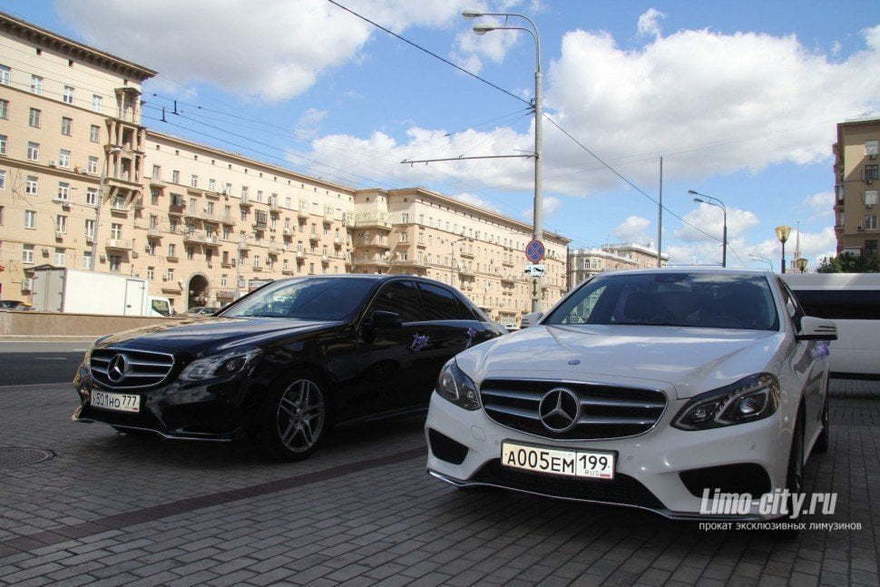 Мерседес Е-class 212 рестайлинг до 4 чел., 2016 г. от Limo City 1