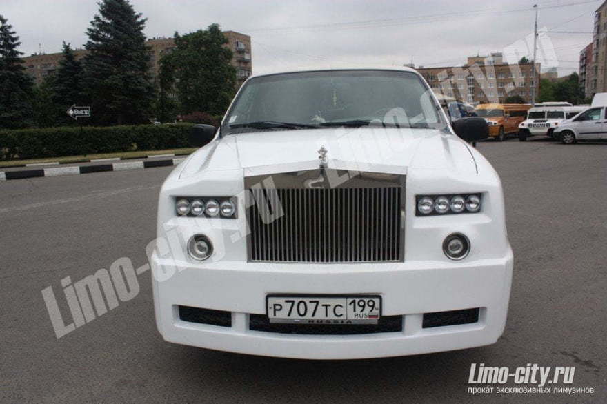 Форд экскершн реплика Роллс Ройс до 20 чел., 2014 г. от Limo City 7