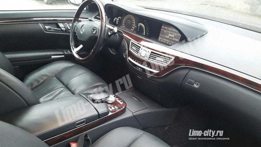 Мерседес S-221 до 4 чел., 2012 г. от Limo City 6