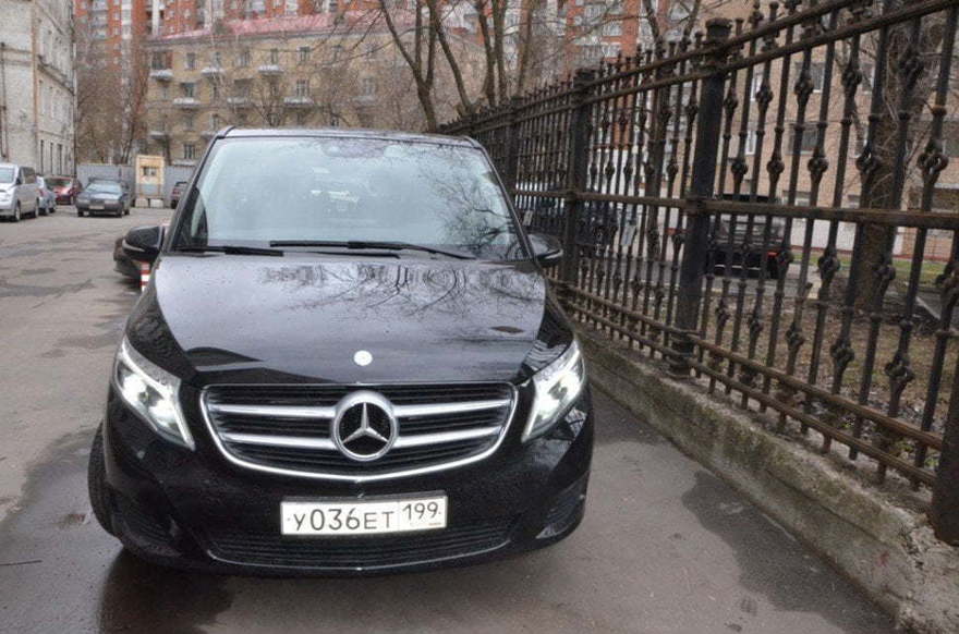 Меrsedes Bens V-class buiseness minivan V-250 bluetec до 5 чел., 2015 г. от Limo City 4