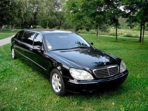 Мерседес S 220 пульман черного цвета до 6 чел. от ЛимоФаворит 3
