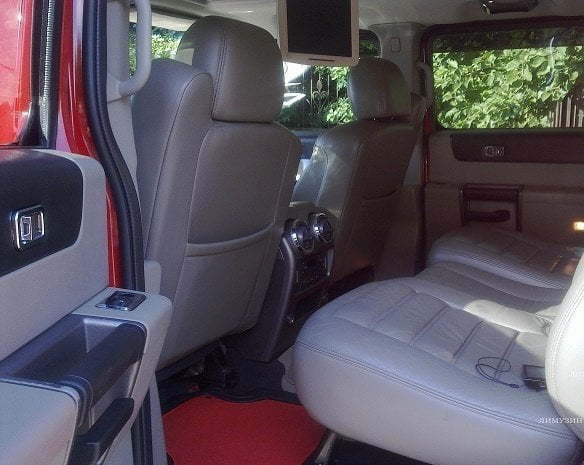 Хаммер красного цвета до 5 чел. от ЛимоФаворит 2