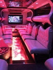 Фиолетовый лимузин в полный рост до 28 чел. от ЛимоФаворит 2
