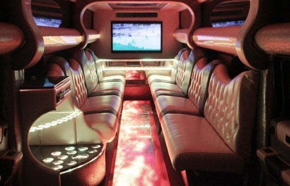 Фиолетовый лимузин в полный рост до 28 чел. от ЛимоФаворит 3