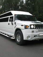 Лимузин с приподнятой крышей Хаммер до 28 чел. от ЛимоФаворит 1