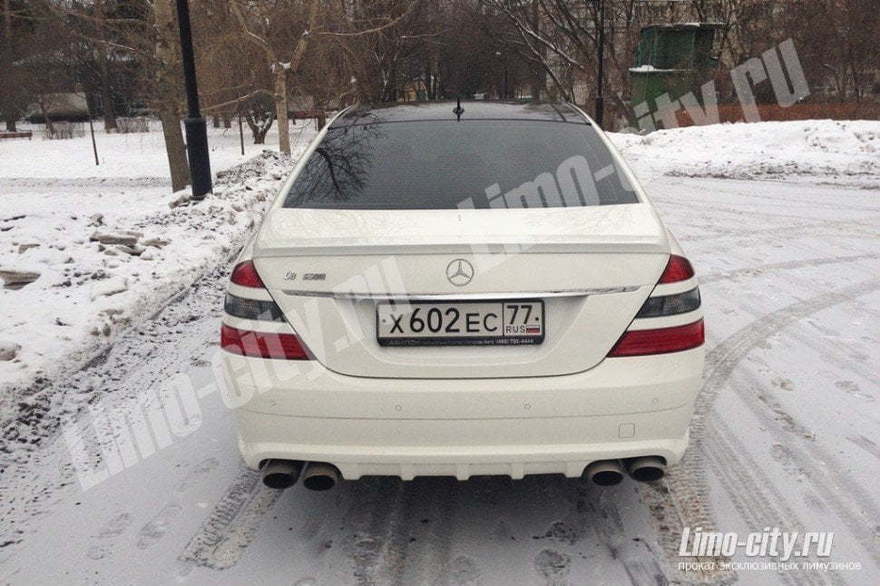 Мерседес 221 Лонг до 4 чел., 2013 г. от Limo City 6