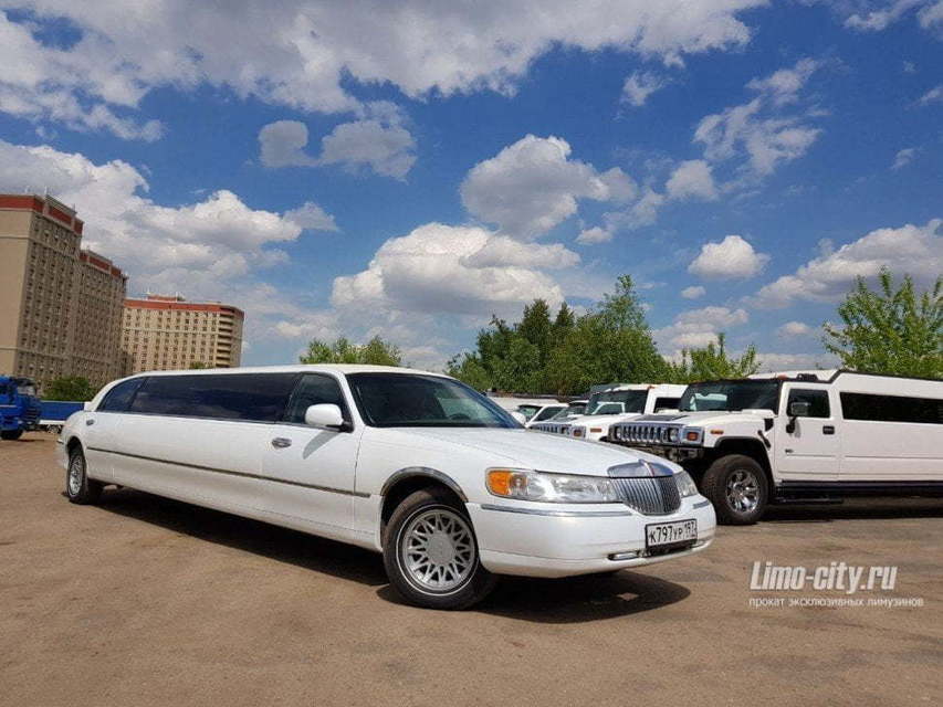 Линкольн Таун кар Белая леди до 11 чел., 2014 г. от Limo City 10