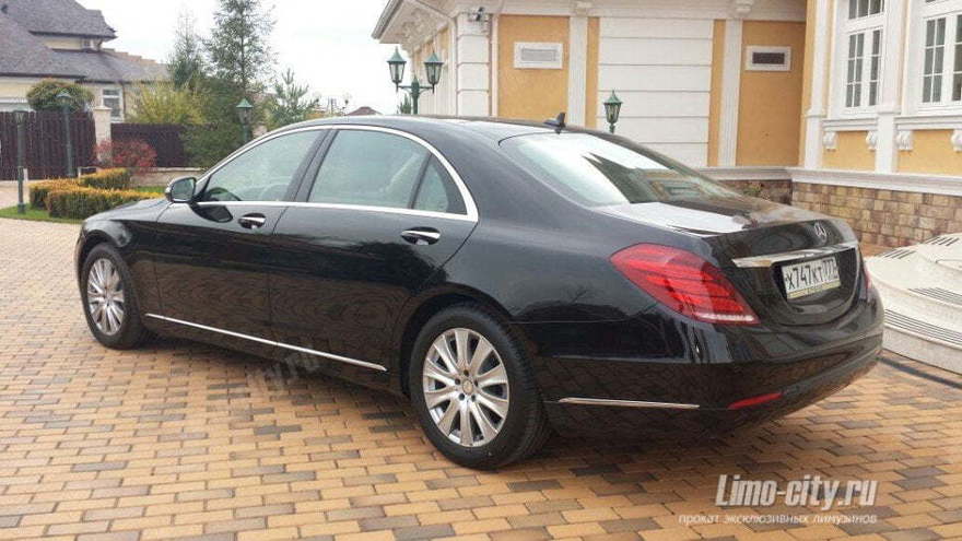 Mercedes-Benz S-Класс W222 до 3 чел., 2016 г. от Limo City 5