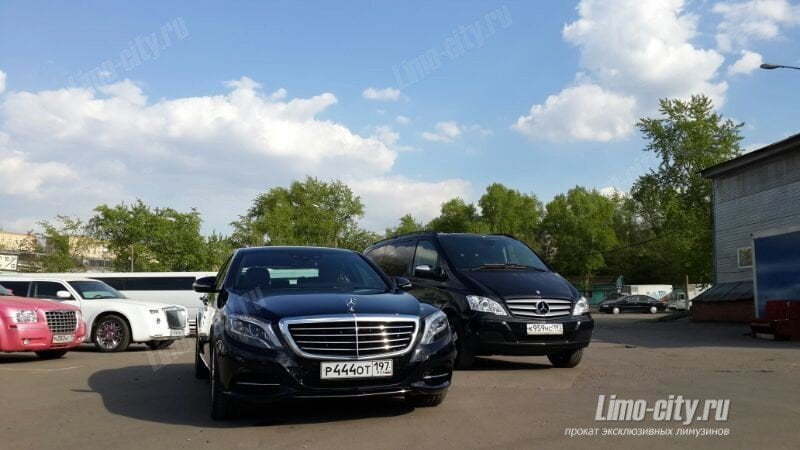 Mercedes-Benz S-Класс W222 до 3 чел., 2016 г. от Limo City 3