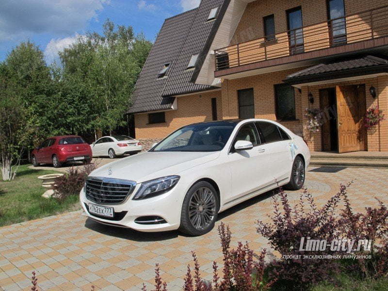 Mercedes-Benz S-Класс W222 до 3 чел., 2016 г. от Limo City 1