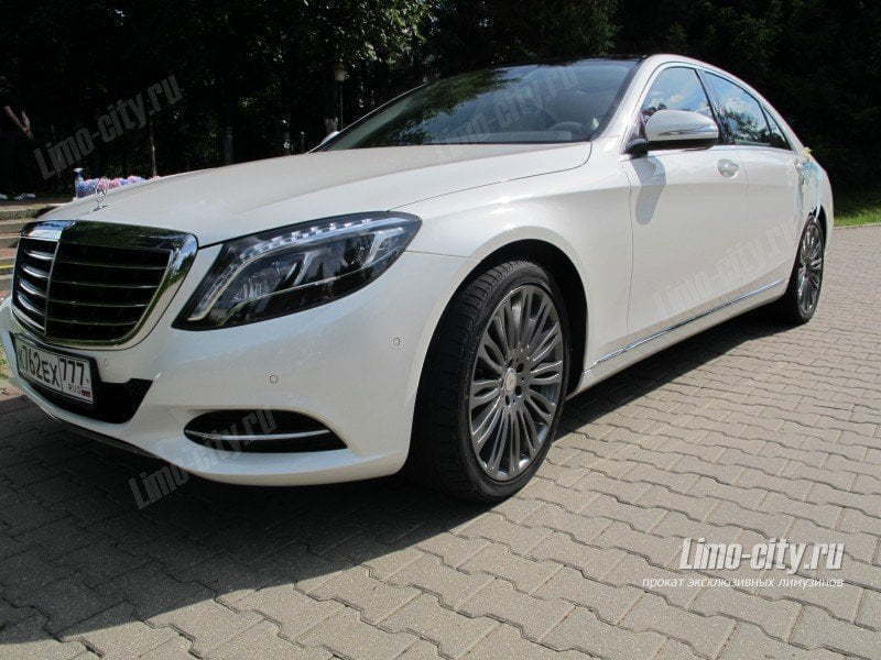 Mercedes-Benz S-Класс W222 до 3 чел., 2016 г. от Limo City 5
