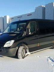Мерседес Спринтер VIP черный до 10 чел., 2016 г. от Limo City 1