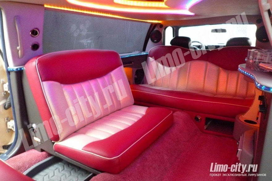 Лимузин Экскалибур фантом Крем-Бордо до 9 чел., 2009 г. от Limo City 2