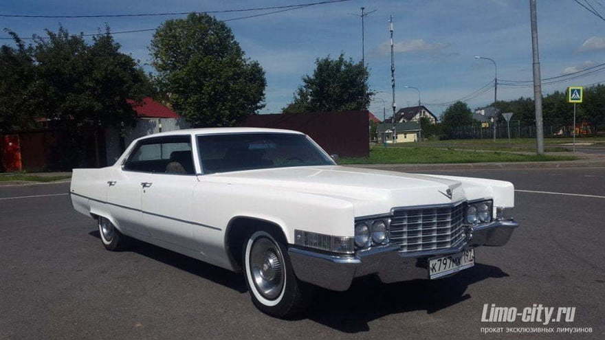 Кадиллак Де Виль Хардтоп до 4 чел., 1967 г. от Limo City 5