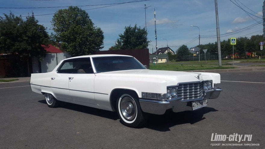 Кадиллак Де Виль Хардтоп до 4 чел., 1967 г. от Limo City 11