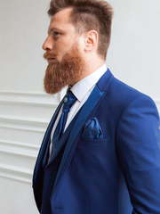 Однобортный, Тройка Свадебный костюм 5311 от Салон мужских костюмов Leon 1