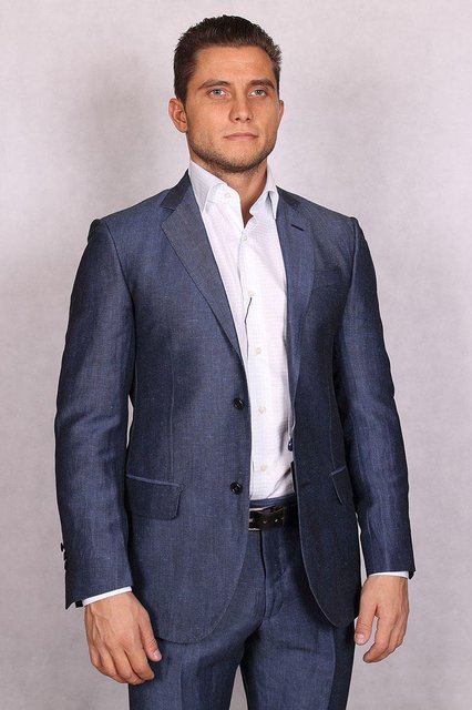 Однобортный, Двойка Классический свадебный костюм арт.5111 от Салон свадебных костюмов Trimforti 3