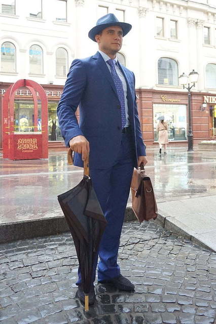 Однобортный, Двойка Классический свадебный костюм арт.6301 от Салон свадебных костюмов Trimforti 6