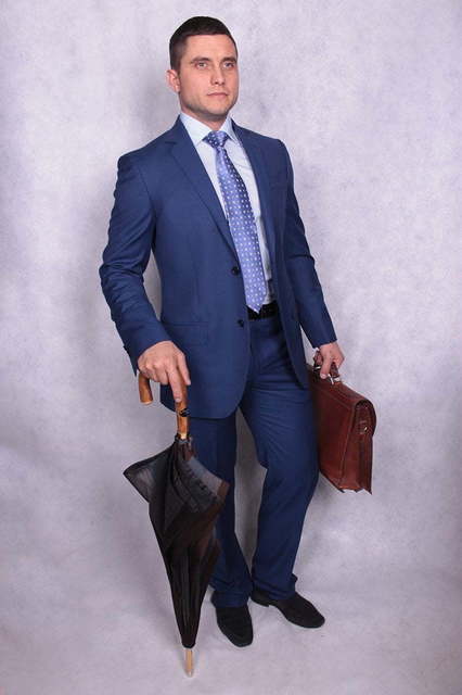 Однобортный, Двойка Свадебный костюм арт.6310 от Салон свадебных костюмов Trimforti 2