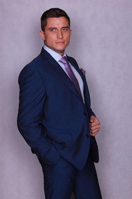 Однобортный, Двойка Классический свадебный костюм арт.6313 от Салон свадебных костюмов Trimforti 2