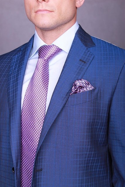 Однобортный, Двойка Классический свадебный костюм арт.6313 от Салон свадебных костюмов Trimforti 3