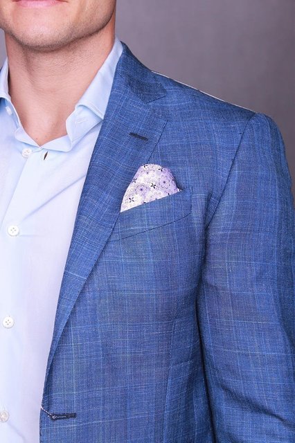 Однобортный, Двойка Свадебный костюм без подкладки арт.6321 от Салон свадебных костюмов Trimforti 3