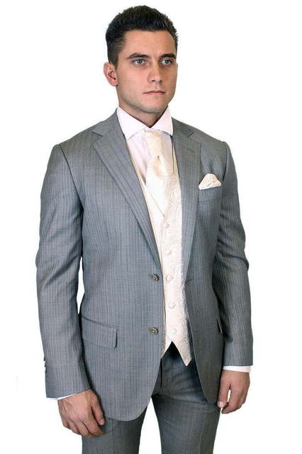 Однобортный, Двойка Свадебный костюм арт.4410 от Салон свадебных костюмов Trimforti 3