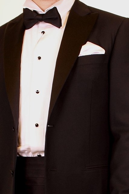 Однобортный, Двойка, Смокинг Смокинг арт.3522 от Салон свадебных костюмов Trimforti 2