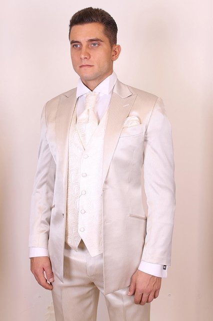 Однобортный, Тройка Свадебный сюртук арт.2787 от Салон свадебных костюмов Trimforti 1