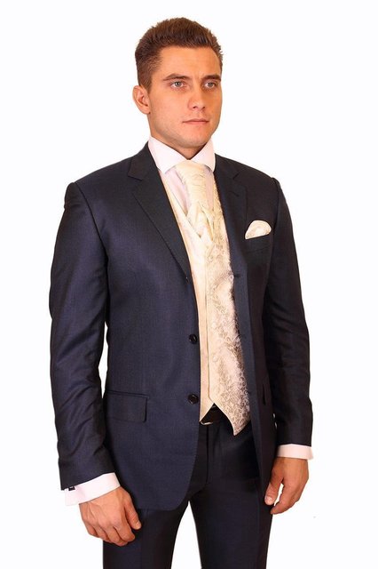 Однобортный, Тройка Свадебный костюм арт.3512 от Салон свадебных костюмов Trimforti 3