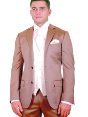 Однобортный, Тройка Свадебный костюм арт.3894 от Салон свадебных костюмов Trimforti 1