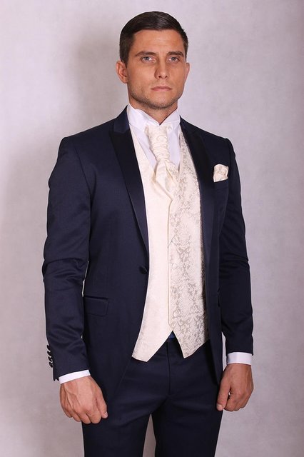 Однобортный, Тройка, Смокинг Свадебный костюм арт.10414 от Салон свадебных костюмов Trimforti 3