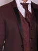 Однобортный, Тройка Свадебный костюм бордовый арт.10415 от Салон свадебных костюмов Trimforti 2