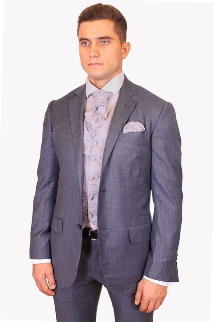 Однобортный, Тройка Свадебный костюм арт.4435 от Салон свадебных костюмов Trimforti 3