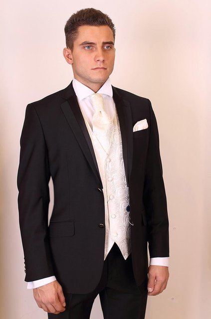 Однобортный, Тройка Свадебный костюм арт.3745 от Салон свадебных костюмов Trimforti 3