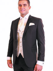 Однобортный, Тройка Свадебный костюм арт.3748 от Салон свадебных костюмов Trimforti 1