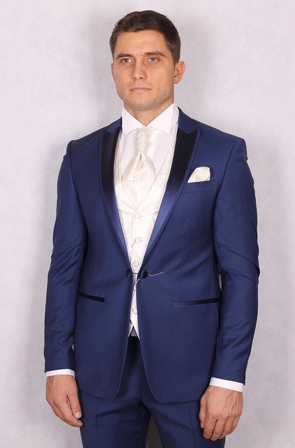 Однобортный, Тройка, Смокинг Свадебный костюм арт.10200 от Салон свадебных костюмов Trimforti 2