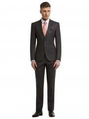 Однобортный, Двойка Свадебный костюм серый в клетку от Салон мужских костюмов Patrik Man 2