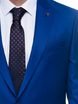 Однобортный, Двойка Свадебный костюм светло-синий без рисунка от Салон мужских костюмов Patrik Man 3